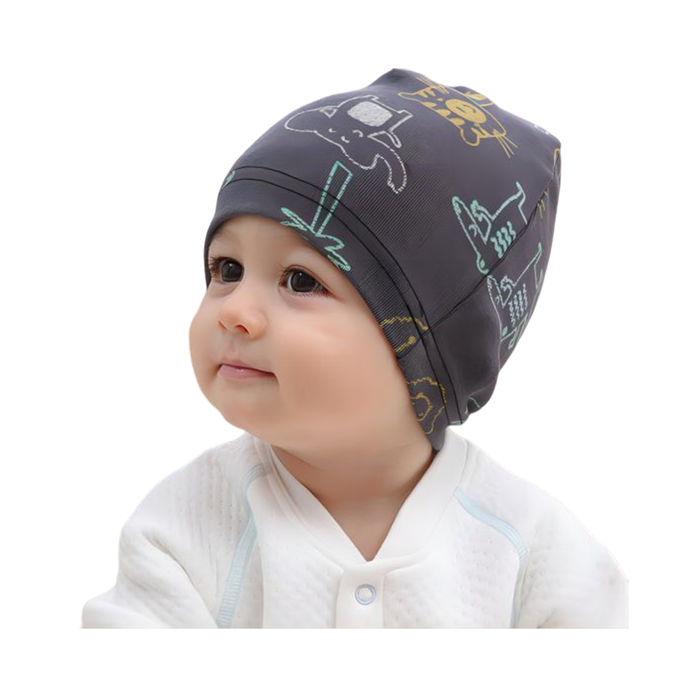 100% Kapas topi beanie bayi uniseks bayi topi kanak-kanak kanak-kanak bayi topi rajutan comel lembut bayi beanie semaian